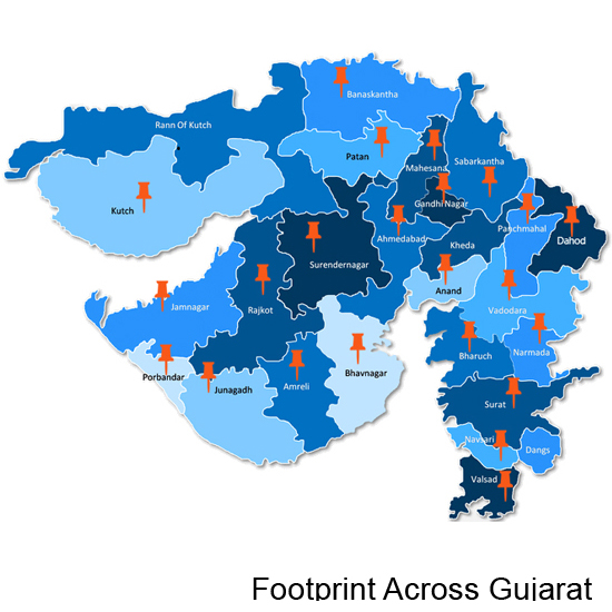 map-gujarat